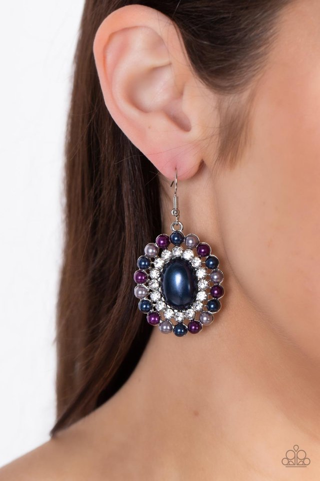 Dolled Up Dazzle - Multi - Paparazzi Earring Image