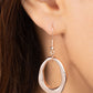 ​Asymmetrically Artisan - Rose Gold - Paparazzi Earring Image