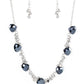 Sassy Super Nova - Blue - Paparazzi Necklace Image