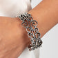 ​Dressed to FRILL - Silver - Paparazzi Bracelet Image