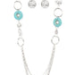 Grounded Glamour - Blue - Paparazzi Necklace Image