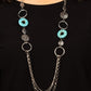 Grounded Glamour - Blue - Paparazzi Necklace Image