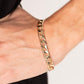 Rockstar Road - Gold - Paparazzi Bracelet Image