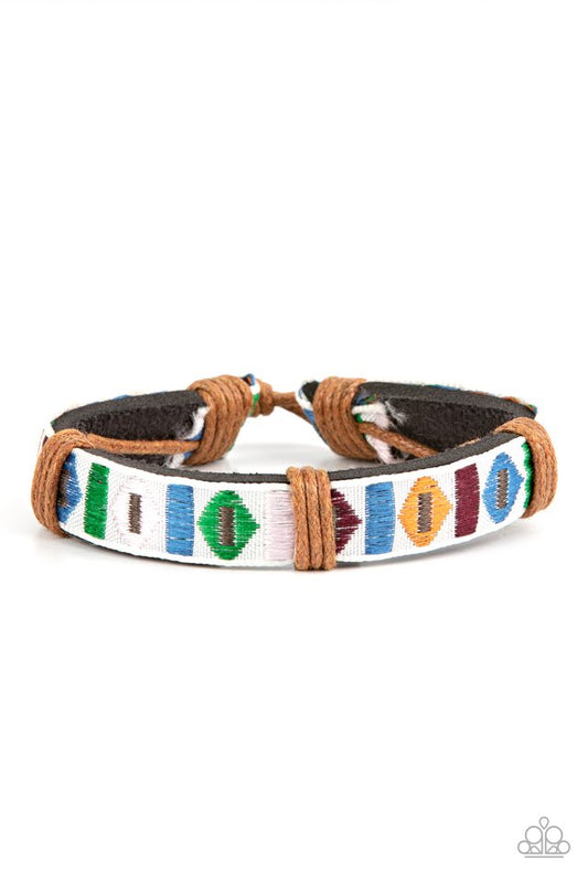 Textile Trendsetter - Multi - Paparazzi Bracelet Image