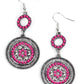 ​Meadow Mantra - Pink - Paparazzi Earring Image