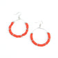 Loudly Layered - Red - Paparazzi Earring Image