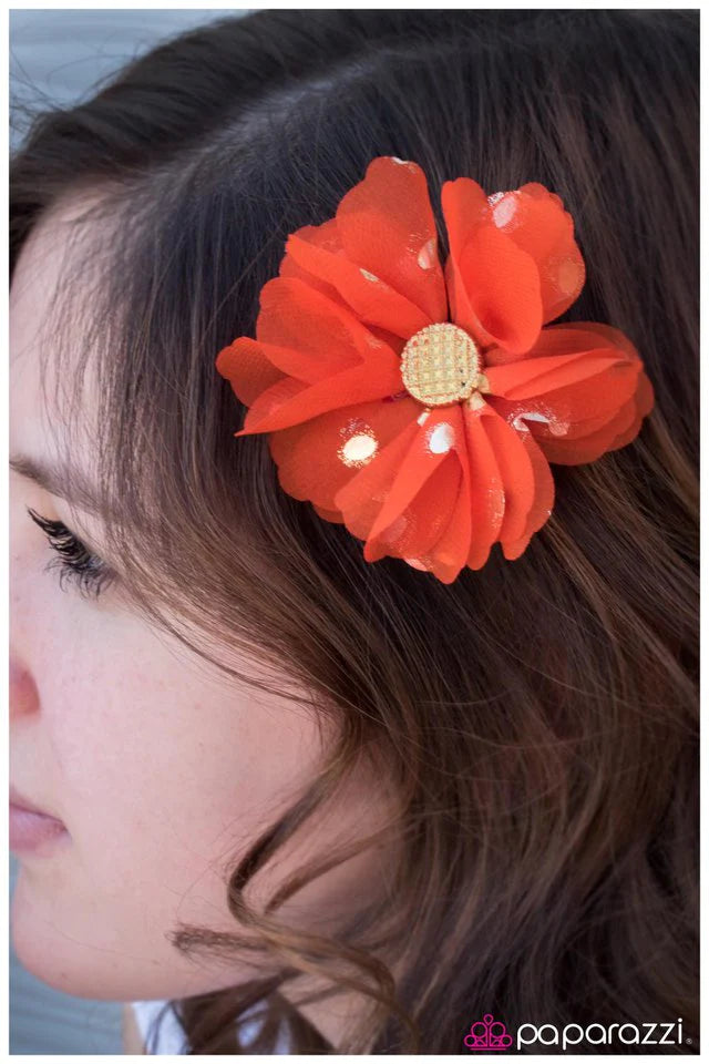 Paparazzi Hair Accessories ~ Can You Keep A Secret? - Orange