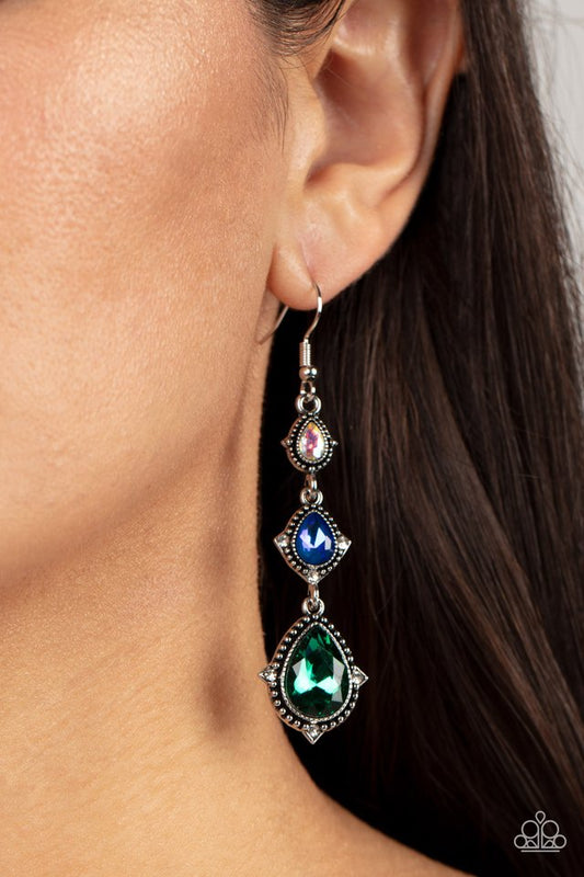 ​Prague Princess - Multi - Paparazzi Earring Image