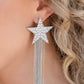Paparazzi Earring ~ Superstar Solo - White