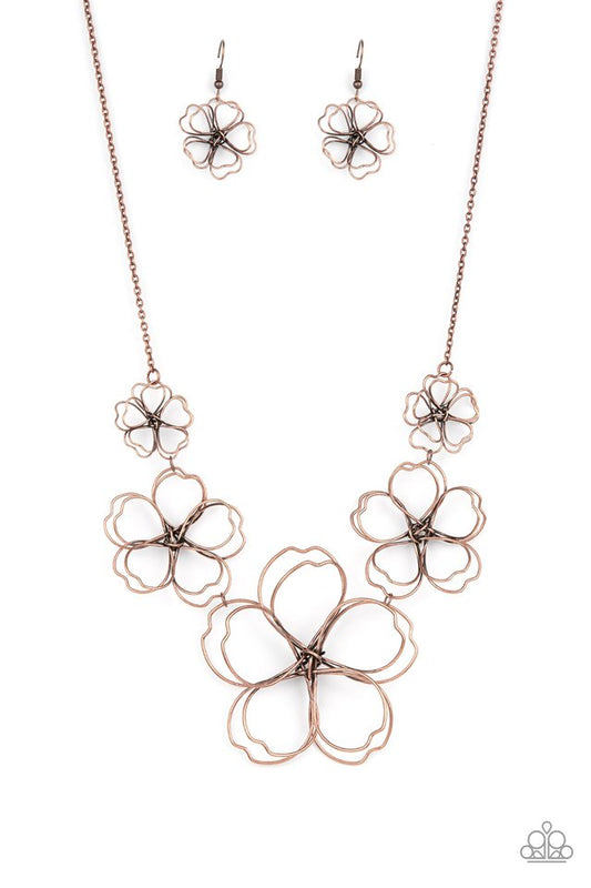 The Show Must GROW On - Copper - Paparazzi Necklace Image