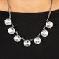 The SHOWCASE Must Go On - White - Paparazzi Necklace Image