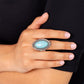 Lost in Sagebrush - Blue - Paparazzi Ring Image