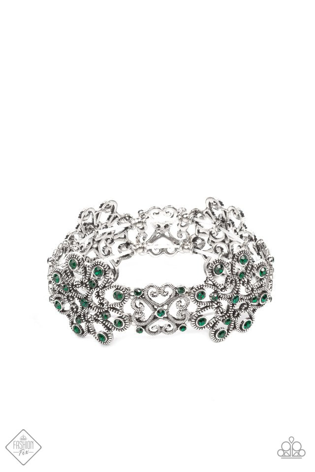 Regal Recognition - Green - Paparazzi Bracelet Image