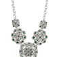 ​Royally Romantic - Green - Paparazzi Necklace Image