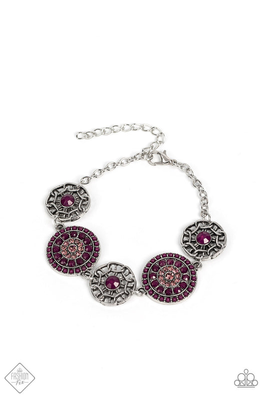 Paparazzi Bracelet ~ Vogue Garden-Variety - Purple