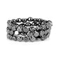 HAUTE Stone - Black - Paparazzi Bracelet Image