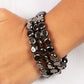 HAUTE Stone - Black - Paparazzi Bracelet Image