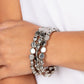 HAUTE Stone - Silver - Paparazzi Bracelet Image