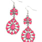 ​Posh Palooza - Pink - Paparazzi Earring Image