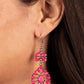 ​Posh Palooza - Pink - Paparazzi Earring Image