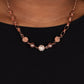 Taunting Twinkle - Copper - Paparazzi Necklace Image