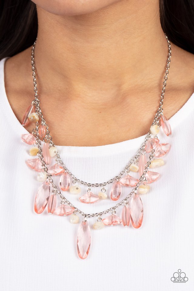 Candlelit Cabana - Pink - Paparazzi Necklace Image