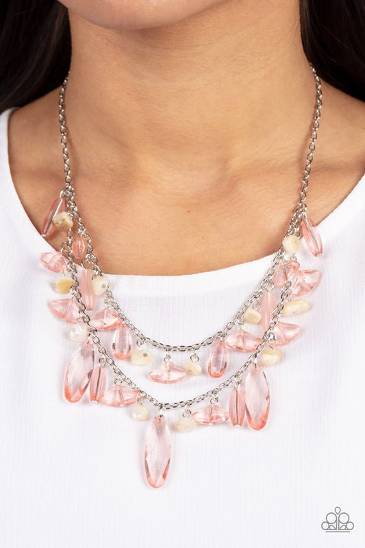 Candlelit Cabana - Pink - Paparazzi Necklace Image