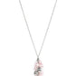 ​Drip Drop Dazzle - Pink - Paparazzi Necklace Image