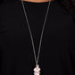 ​Drip Drop Dazzle - Pink - Paparazzi Necklace Image