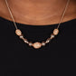 Space Glam - Rose Gold - Paparazzi Necklace Image