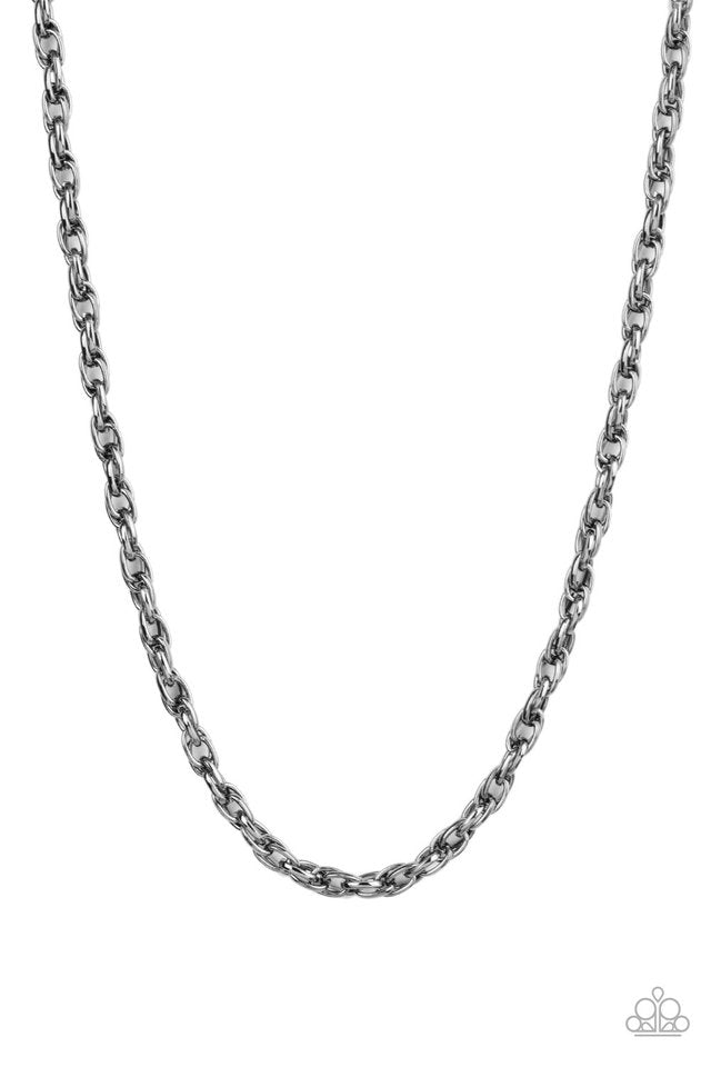 Chopper Hopper - Black - Paparazzi Necklace Image