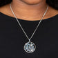 Glade Glamour - Blue - Paparazzi Necklace Image