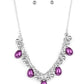 Party Favor - Purple - Paparazzi Necklace Image