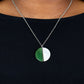 ​Elegantly Eclipsed - Green - Paparazzi Necklace Image