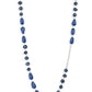 Shoreline Shimmer - Blue - Paparazzi Necklace Image