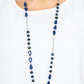 Shoreline Shimmer - Blue - Paparazzi Necklace Image