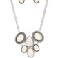 All-Natural Nostalgia - White - Paparazzi Necklace Image