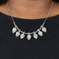 ​Crown Jewel Couture - White - Paparazzi Necklace Image