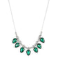 Crown Jewel Couture - Green - Paparazzi Necklace Image