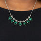 Crown Jewel Couture - Green - Paparazzi Necklace Image