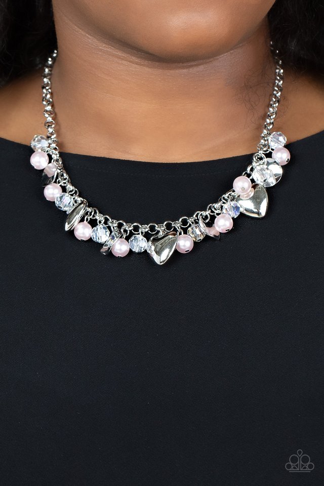 ​True Loves Trove - Pink - Paparazzi Necklace Image