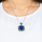 Right Hand TALISMAN - Blue - Paparazzi Necklace Image