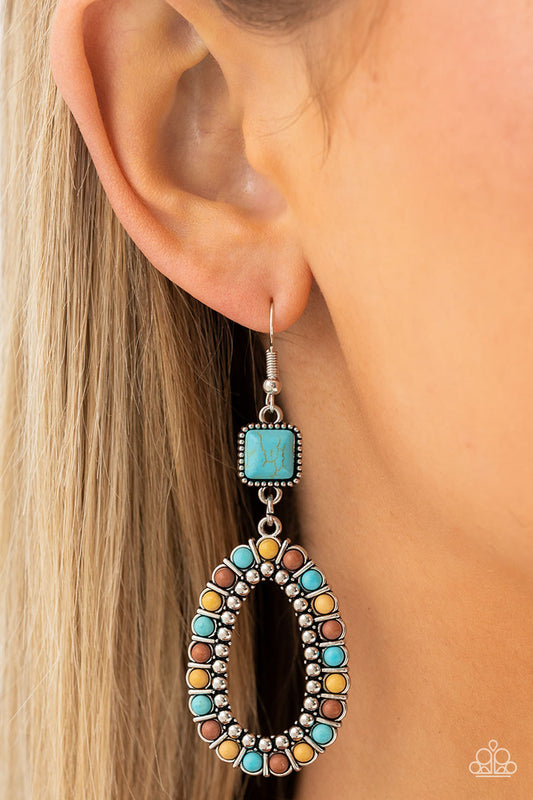 Paparazzi Earring ~ Napa Valley Luxe - Multi