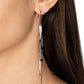 Cosmic Cascade - Black - Paparazzi Earring Image