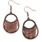 Rio Rancho Relic - Copper - Paparazzi Earring Image