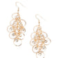 Head Rush - Gold - Paparazzi Earring Image