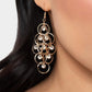 Head Rush - Gold - Paparazzi Earring Image