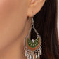 I Just Need CHIME - Green - Paparazzi Earring Image