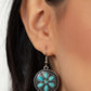 Saguaro Spring - Blue - Paparazzi Earring Image