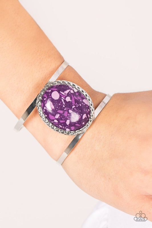 Tantalizingly Terrazzo - Purple - Paparazzi Bracelet Image